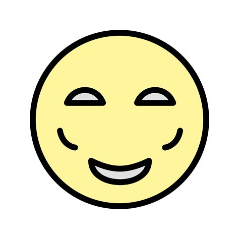 Blush Emoji Vector Icon 379861 Vector Art At Vecteezy