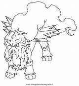 Coloring Pokemon Pages Suicune Entei Adult Birthday Sheets Coloriage Choose Board Getdrawings sketch template