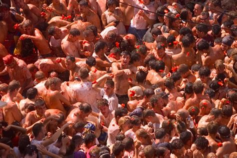 Tomatina Festival 50 Of The Best Pictures Over The Last Decade