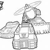 Rescue Transformers Bots Boulder sketch template
