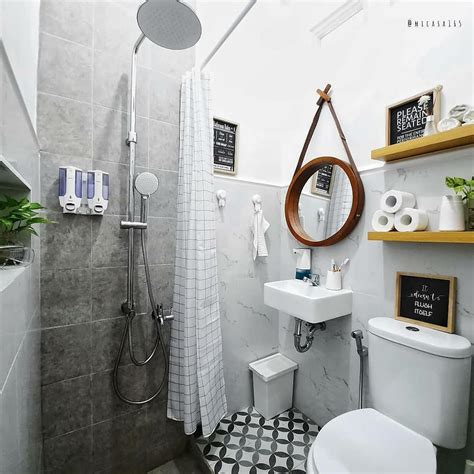 kamar mandi minimalis modern  inspirasi desain kamar tidur