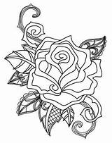 Rose Briar Embroidery Solitaire Choose Board Coloring sketch template
