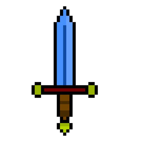 pixilart pixel sword  malteartz