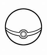 Coloring Pages Pokeball sketch template