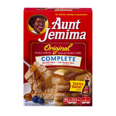 Aunt Jemima Original Complete Pancake And Waffle Mix 32oz Box Garden Grocer