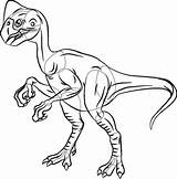 Oviraptor Drawing Dinosaur Draw Line Cartoon Steps Getdrawings Practicing Finished Until Keep Even Don Right Re If First Time sketch template