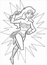 Coloring Wonder Woman Pages Printable Joker sketch template