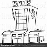 Bank Clipart Clip Illustration Royalty Dero Rf sketch template
