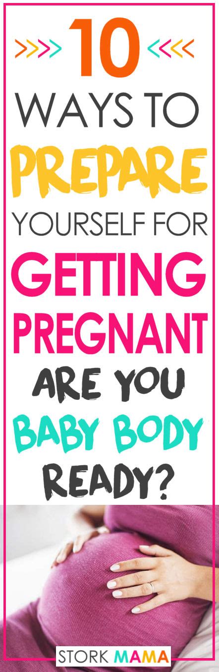 how to prepare for pregnancy the ultimate guide stork mama