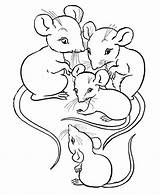 Mouse Coloring Pages Kids Color Farm Read Colouring Book sketch template