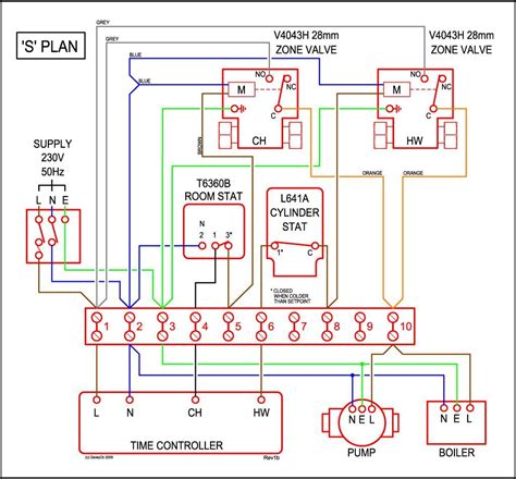 vaillant ecotec  combi   zone heating system    wiring diagram heating