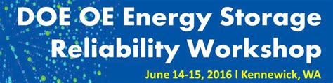 Doe Office Of Electricity Energy Storage Reliability Workshop Energy