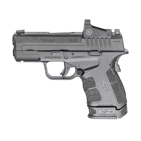 springfield xds mod osp striker fired   acp  rounds fixed