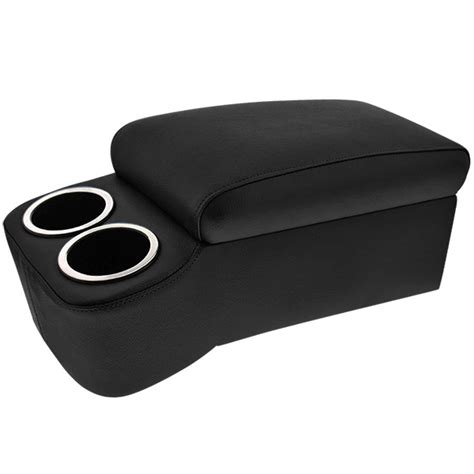 black narrow bench seat cruiser console cupholdersplus