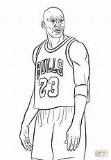 Jordan Coloring Pages Template Michael Printable Basketball sketch template