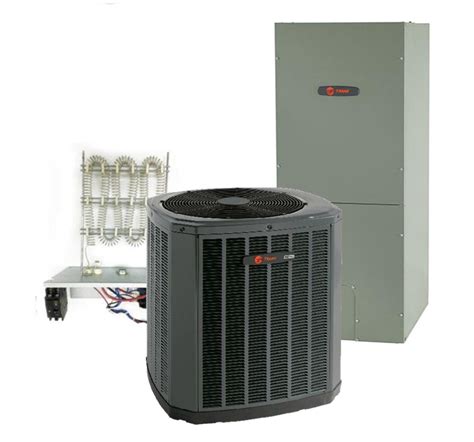 trane  ton  seer single stage heat pump system includes installation