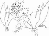 Pokemon Noivern Coloring Pages Pokémon Coloriage Printable Morningkids Onlycoloringpages sketch template
