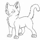 Warrior Coloring Cat Pages Drawing Print Sheets Animals Getdrawings Website sketch template