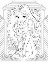 Coloring Pages Girls Ivy Superhero Dc Poison Super Hero Girl Printable Book Kids Coloring4free 2021 Lonely Artist Rc Getcolorings Made sketch template