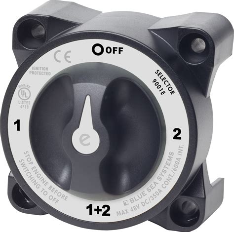 series battery switch selector  position blue sea systems