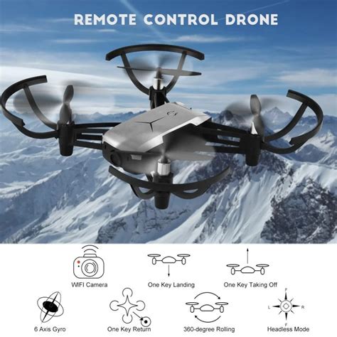 buy  rc quadcopter mini drone wifi wide angle p hd camera altitude hold