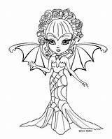 Coloring Pages Zinnia High Flower Monster Fairy Halloween Adult Jade Coloriage Books Printable Stamps Sheets Color Digi Deviantart Cute Imprimer sketch template