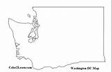 Coloring Washington State 365px 89kb sketch template