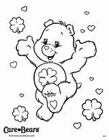 Coloring Pages Luck Good Bear Care Bears Colouring Color Sheets Adult Quote Getdrawings Cousins Kids Disney Choose Board Uploaded User sketch template