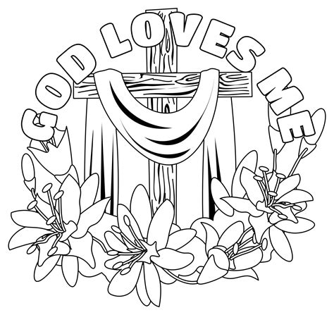 colouring pages jesus loves  jesus coloring pages coloring home