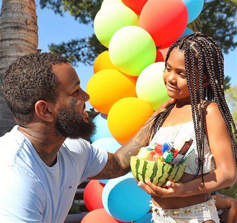 The Game S Posts Instagram Photo Of His Daughter Cali Daily Mail Online