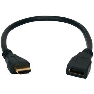 buy google chromecast tv hdmi cm male  female extender extension wire lead cable