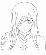 Erza Drawing Scarlet Anime Drawings Amino Roughly Drawn Getdrawings sketch template