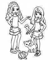 Lego Friends Coloring Pages Olivia Getcolorings Unique Printable sketch template