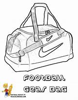 Coloring Pages Adidas Bag Football Colouring Shoes Sports Sketch Nike Stadium Gear Coloringhome Accessories Picolour sketch template
