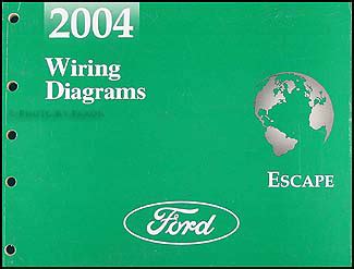 ford escape wiring diagram manual original