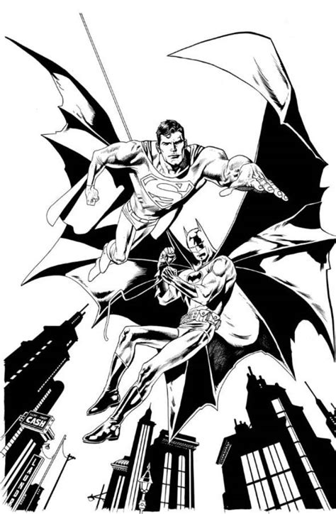 coloring batman  superman   coloring batman