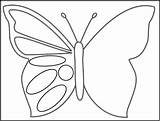 Butterfly Kids Coloring Printable Symmetry Pages Choose Board Insects Craft Activities sketch template