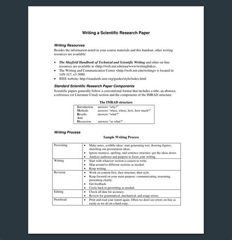 research outline template  formats examples  samples