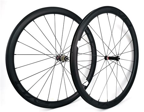 evo mm depth road bike carbon wheels mm width clincher tubular bicycle carbon wheelset