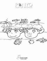 Ghibli Coloring Studio Artsy Tatting Sketches Drawings Any Wallpapers Pages sketch template