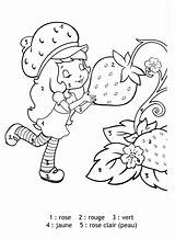 Coloring Magic Charlotte Strawberry Color Pages Print Kids sketch template