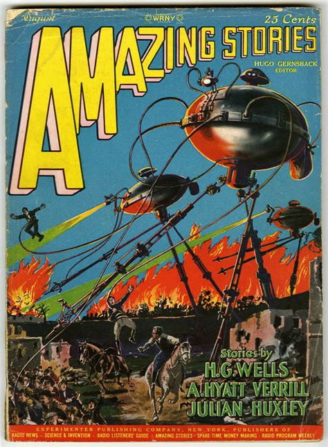 amazing stories war of the worlds by frank r paul by lostonwallace on deviantart
