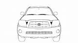 Tacoma Front Outlines Drawings Outline Dec 2010 Tacomas Tacomaworld Myself Traced Them sketch template
