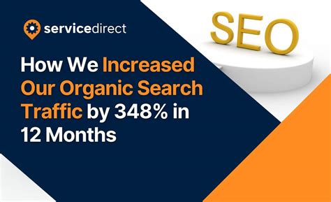 How We Increased Our Organic Search Traffic By 348 In 12 Months