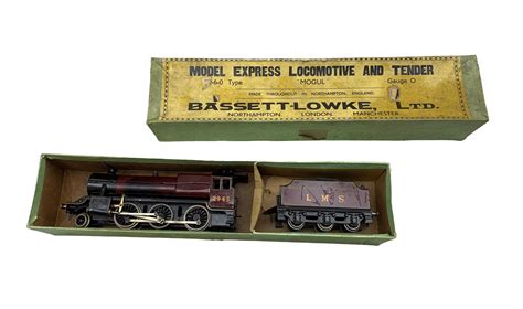 Bassett Lowke O Gauge Live Steam Mogul 2 6 0 Locomotive And Tender In