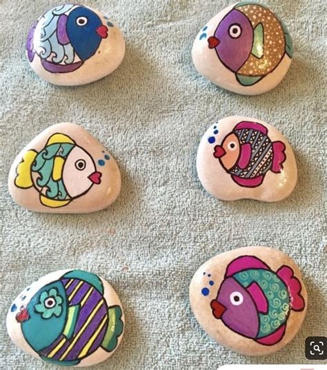 pin  terri nielson  kids painted rocks rock crafts rock painting designs