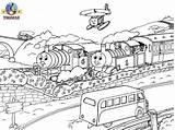 Coloring Pages Tank Thomas Percy Engine Train Worksheets Boys Print Online Colouring Friends Kids James Printable Sodor Fun Carnival Island sketch template
