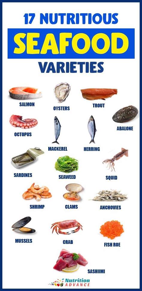 healthy types  seafood   options nutritious