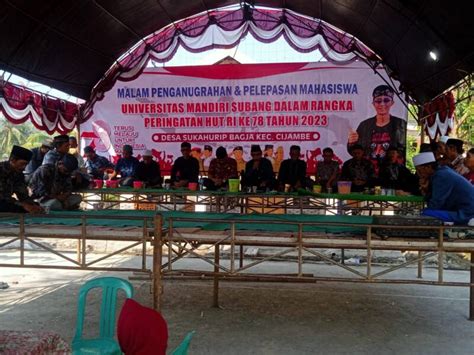 pemdes sukahurip kecamatan cijambe peringati hut ri