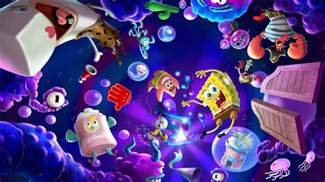 spongebob squarepants  gaming  resolution wallpaper hd games